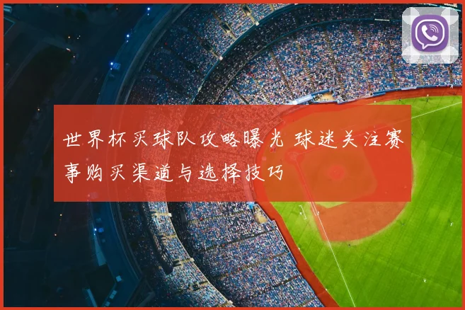 世界杯买球队攻略曝光 球迷关注赛事购买渠道与选择技巧